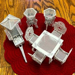 Vintage 70’s doll house Patio Set